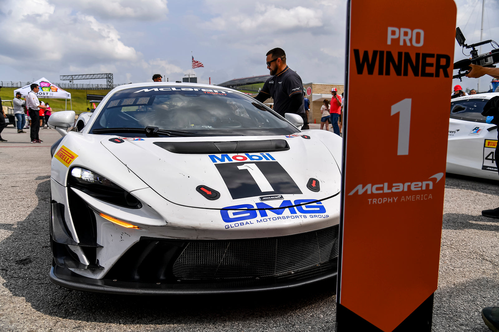 WINNING THE INAUGURAL McLAREN TROPHY AMERICA RACE & SWEEPING THE FOLLO ...