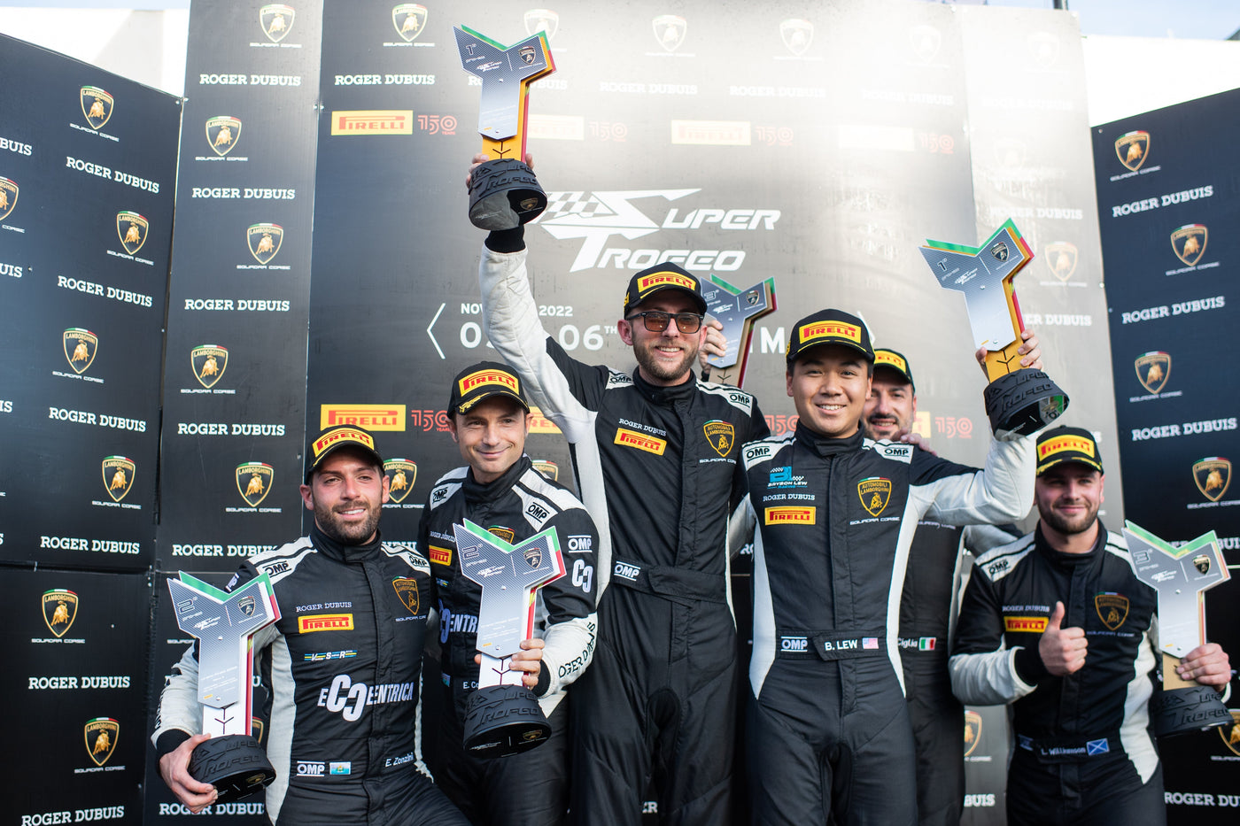CHAMPIONS - 2022 Super Trofeo Pro-Am Title – JCD RACING